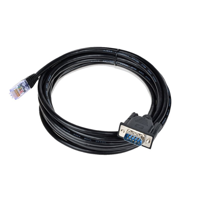 LFHUKEJI RJ45 to RS232, DB9 9-Pin Serial Port Male to