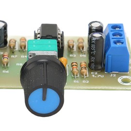 Subwoofer Preamp Board, LED Indicators, Single Supply Low Pass Filter Boards, Brass Terminals, Easy Wiring, Strong Interference, DC10-24V, for Subwoofer Audio Systems