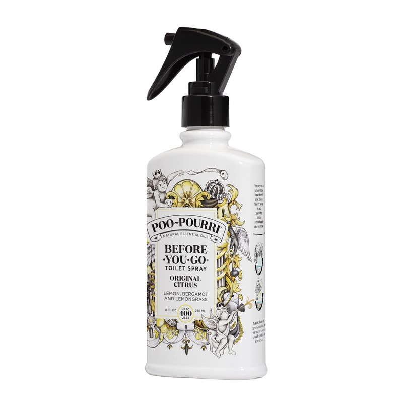 Poo-Pourri Before-You-Go Toilet Spray, Original Citrus, 8 Fl Oz, Up