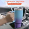 RivieraCup 40 oz Tumbler with Handle and Straw Lid,Insulated Cup