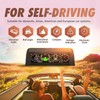SKEKECIE Digital Car Inclinometer for Off-Roading & Overland - HUD