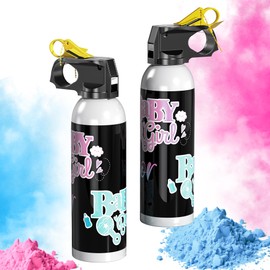 POPUPARTY Gender Reveal Fire Extinguisher Color Blasters, 1 Pink Blaster, 1 Blue Blaster