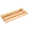 3pcs Large Thick Crochet Hook Wooden Knitting Needle Weaving Tool