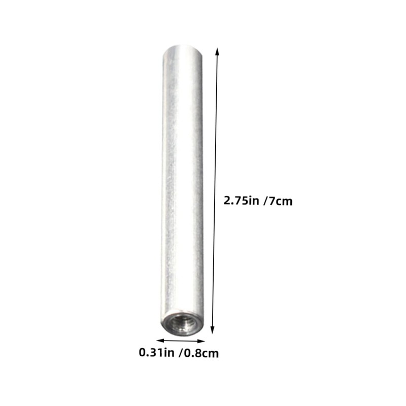 KICHOUSE Water Electrolyzer Rods Pcs Iron Aluminum Replacement for Rv