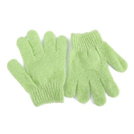 FOMIYES 2pcs Shower Gloves Exfoliating Bath Gloves Mud
