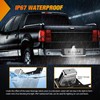 Nilight LED License Plate Light w/Bracket Mount Waterproof Courtesy Step