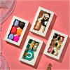 50PCS 7x4⅜x1½ Inch Cookie Boxes with Window Chocolate Truffle Boxes