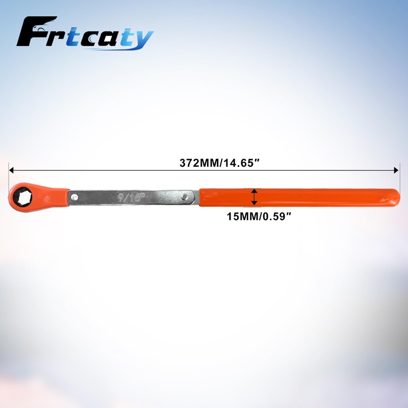 Frtcaty Brake Adjustment Wrench 7/16" – Forged Steel Automatic Slack