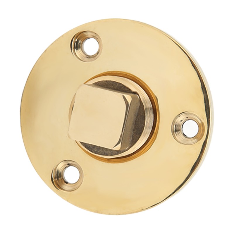 Marine Drain Plug Kit 25mm/1in Mounting Hole Bronze Mirror Polished