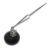 Helping Third Hand Base with Cross-Locking Tweezers Adjustable Vise for