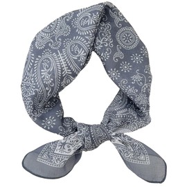 MaxWant Scarf, Linen Scarf, 22.8 x 22.8 inches (58 x 58 cm), Square, Women's, Linen, Cotton, Spring, Summer, Autumn, Thin, UV Gift, Hair Ornament, Bag Decoration, 43#