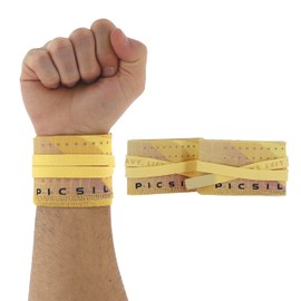 PICSIL Sports Wrist Straps- Wrist Support for Cross Training, Weightlifting, Gymnastics and Calisthenics - Custom Fit, Unisex (Dawn)