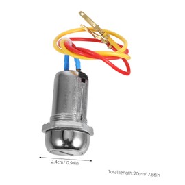 FUNOMOCYA Ignition Keyed Switch Replacement for Electric Scooters and Bicycles Durable Wire Starter Ignition Switch for Seamless Integration and Quick Start Compatible with Various Models