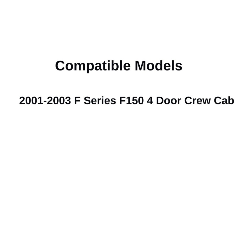 NAGD Fits 2001-2003 Ford F150 4 Door Crew Cab Passenger