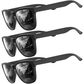 PRLUNVS Polarized Sunglasses for Mens Womens - Fashion Men Sun Glasses Shades for Driving Golf Fishing Lightweight UV Protection