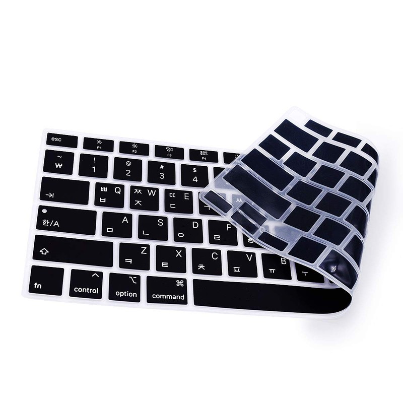 WYGCH Korean Language Keyboard Cover A2179 Silicone Protective Skin Keyboard