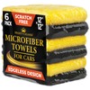 Edgeless Microfiber Towels for Cars – 6pk (12”x12”) - 540