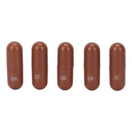 Capsule Lipstick Set, 10 Colores Mini Juego de Pintalabios en Forma de Píldora, Larga Duración Lápiz Labial Antiadherente Conjunto de Brillo Labial