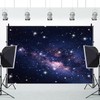 CRTPOD Outer Space Backdrop Starry Night Sky Galaxy Nebula Stars