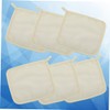 PACKOVE 6Pcs Nylon Exfoliating Shower Towel Rub Bathing Cloth for