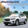 PAIMOHO Windshield Sun Shade for Mazda CX-5 2013-2016, Car Front