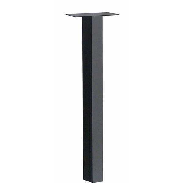 Architectural Mailboxes 5105B Standard Short In-Ground Post, Black