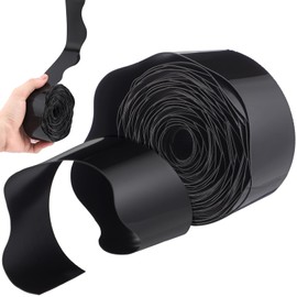 Fuutreo 36 ft Magnetic Bulletin Board Border Black Vintage Classroom Back to School Decorations Reusable Rolled Bulletin Board Magnetic Border Trim for Whiteboard Chalkboard Decor(Solid Color,Black)