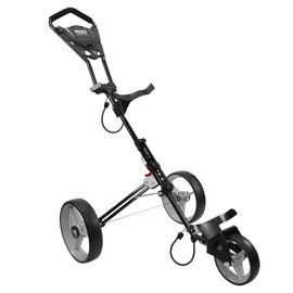 IZZO Golf Rover II Golf Push Cart, Gray, 3-Wheel
