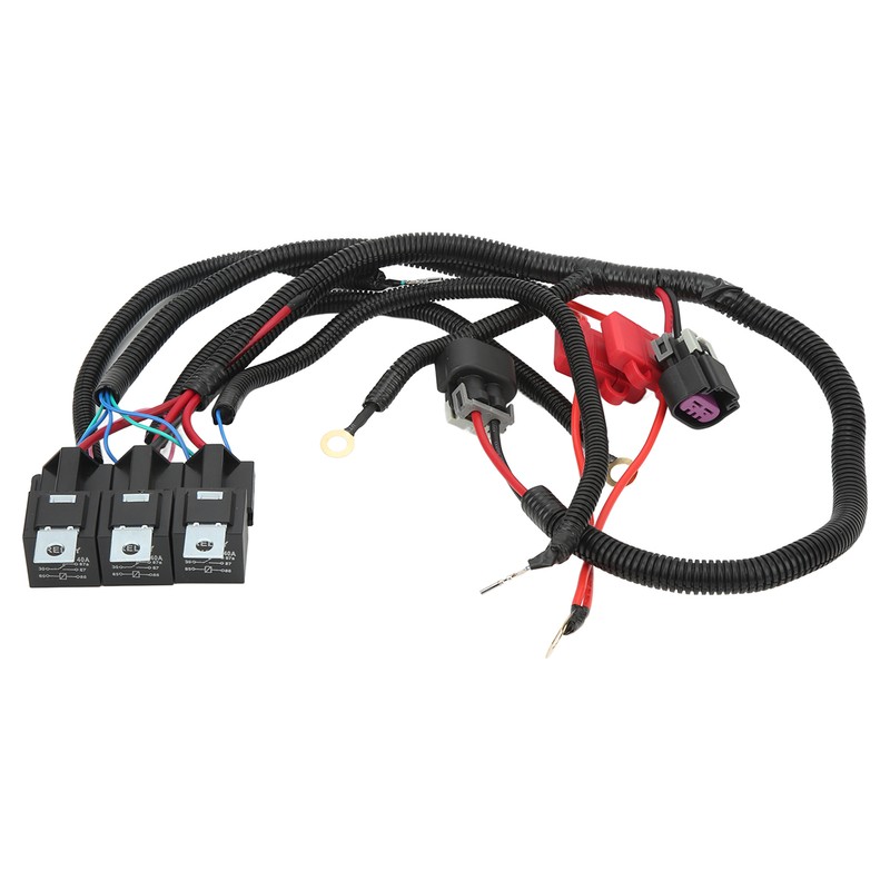 ECU Control Dual Electric Fan Upgrade Wiring Harness Stable Performance