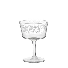 Bormioli Rocco Bartender Novecento 7.5 oz. Fizz Cocktail Glass, Set of 6, Liberty