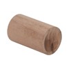 15pcs Essential Oil Car Diffuser Round Shape Simple Compact Walnut