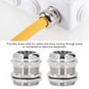 Cable Gland Stress Relief IP68 Waterproof Ni Plated Brass Metal