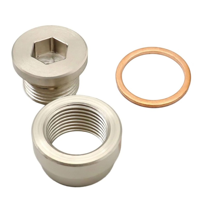 FZJDSD 12MM KIT STEEL BUNG & STEEL PLUG + WASHER