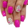 EYZOTSF Press on Nails Square Short Length Acrylic Square Shaped