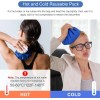 XIAEQOH Ice Bags for Injuries, 3rd Gen Reusable Ice Packs