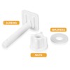 Veemoon 4 Piezas Tornillos De Plástico Para Inodoro Lavadoras De