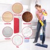 3 Pack Microfiber Reusable Mop Pads for Bona Mop, Wet/Dry