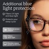 CCVOO Reading Glasses for Women/Men, Eyeglasses, Blue Light Readers for