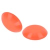 2Pcs Golf Force Pads Orange Rubber Reusable Skill Improvement Enhanced