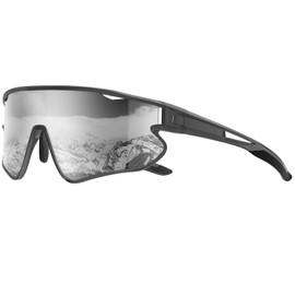 HENGOSEN Sports-Sunglasses Polarised-Sunglasses-Mens Cycling-Running Sun-glasses : Driving Motorbike Fishing UV400 Protection