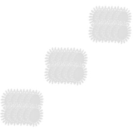 Housoutil 30pcs Transparent Oval Nail Display Board for Nail Art Practice Color Sample Plate for Salons Schools and Home Use for Training and Demonstrations