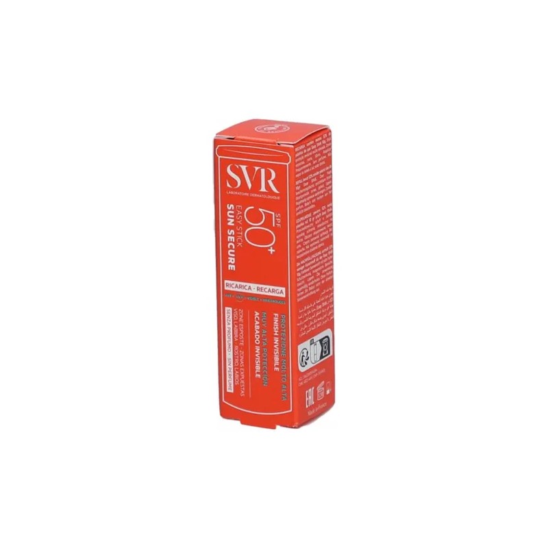 Svr Sun Secure Easy Stick Spf50+ Refill 10g Bloqueador Solar