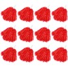 Faxco 12Pack Plastic Pom Poms Cheerleading Pom Poms Sports Dance