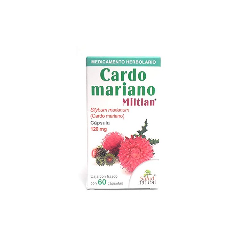 SALUD NATURAL Cardo Mariano Miltan - 60 capsulas