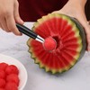 2 PCS Double Sided Melon Baller, Round Melon Balls Fruit