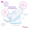 MaxION® Natural Cotton Ultra Thin Winged Sanitary Pads, Unscented, Trifold