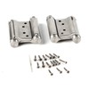 Spring Hinges Hinges 2 Pcs Door Hinges Door Hardware Stainless