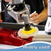 sourcing map 6pcs Car Polisher Bonnet Buffing Pad Synthetic Wool