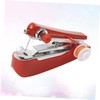 Operitacx 3-Piece Hand Sewing Machine Mini Sewing Kit Wireless Sewing