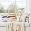 Fancy Homi Set of 2 Boho Neutral Decorative Throw Pillow